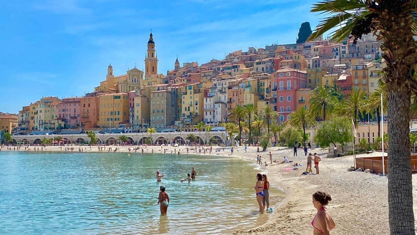 Monaco # Menton - 6 Persons - 2 Bedrooms - Full Renovated - Private Parking - Hypercenter - Clim - Beach And Sun Ngoại thất bức ảnh