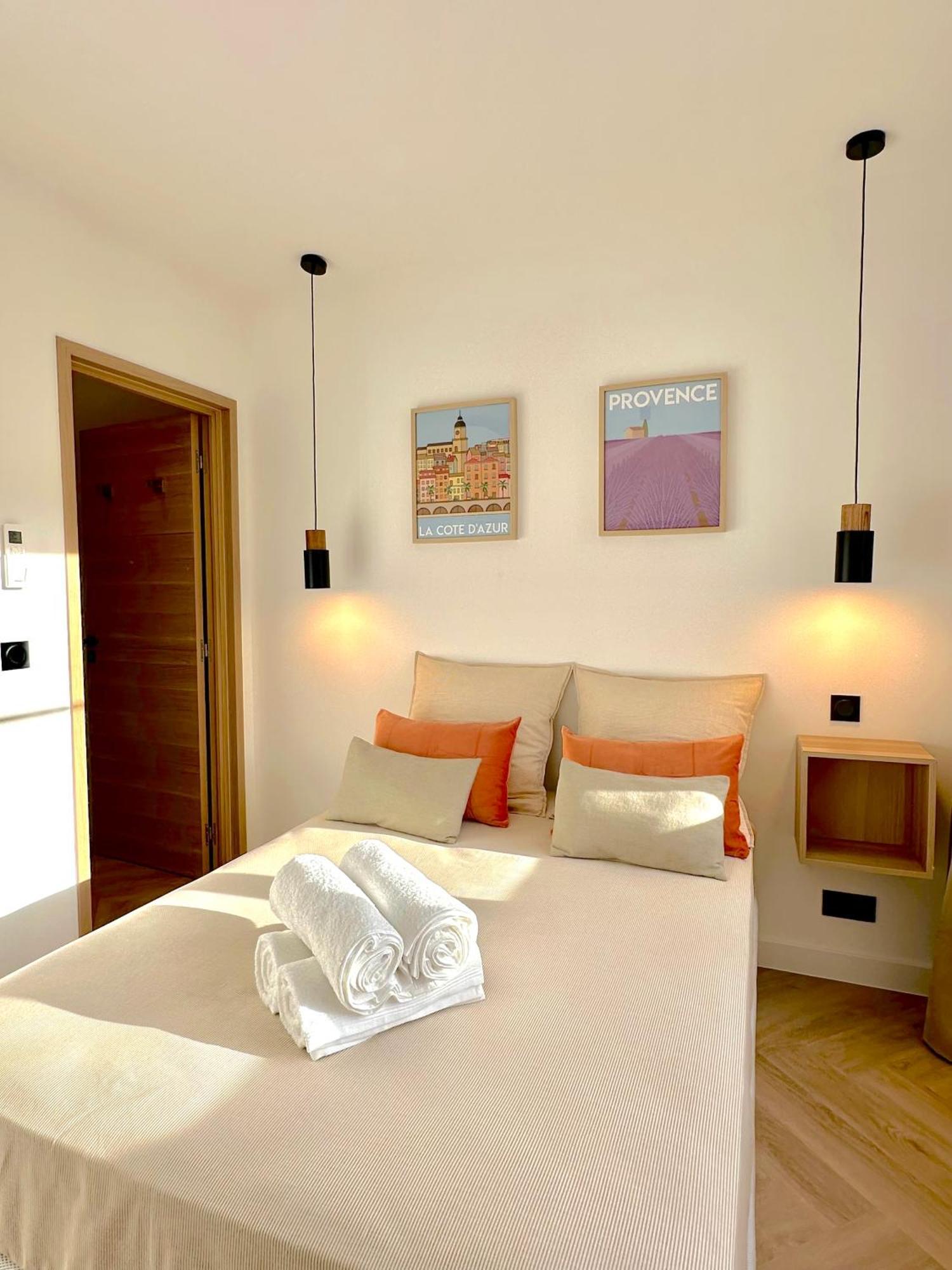 Monaco # Menton - 6 Persons - 2 Bedrooms - Full Renovated - Private Parking - Hypercenter - Clim - Beach And Sun Ngoại thất bức ảnh